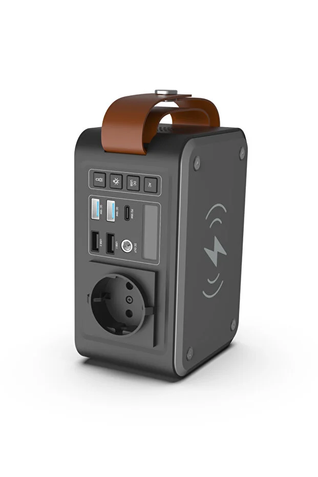 Taşınabilir Güç Kaynağı | 88W, 24000 mAh, Güneş Paneli Uyumlu, Akım Korumalı, Güç İstasyonu